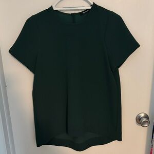 Madewell Dark Green Short Sleeve Top